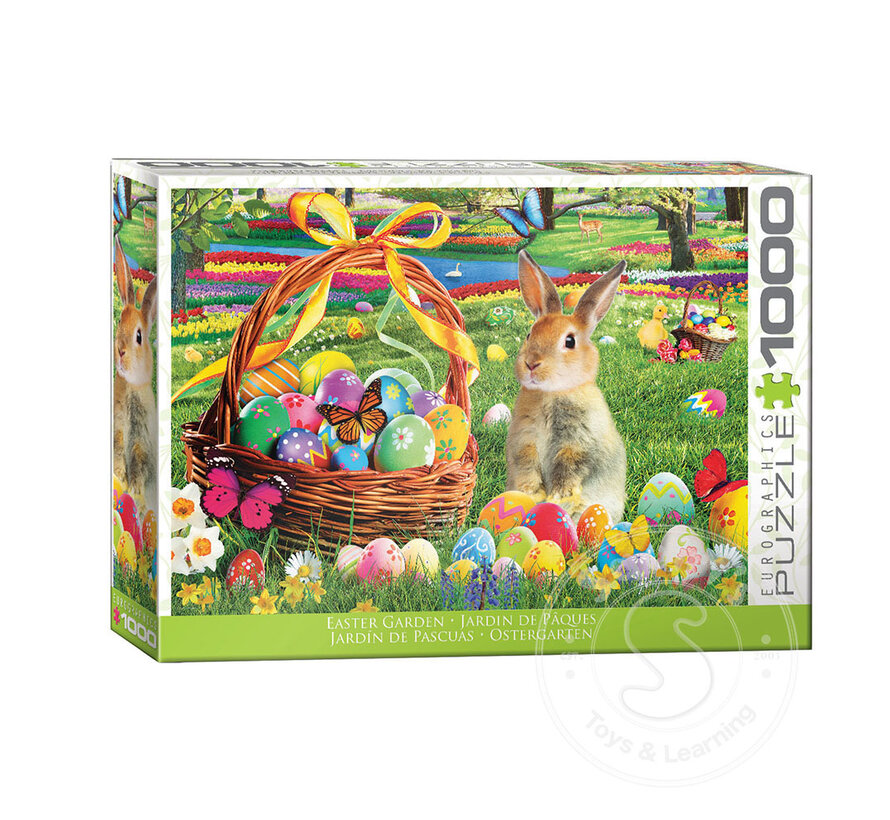 Eurographics Easter Garden Puzzle 1000pcs