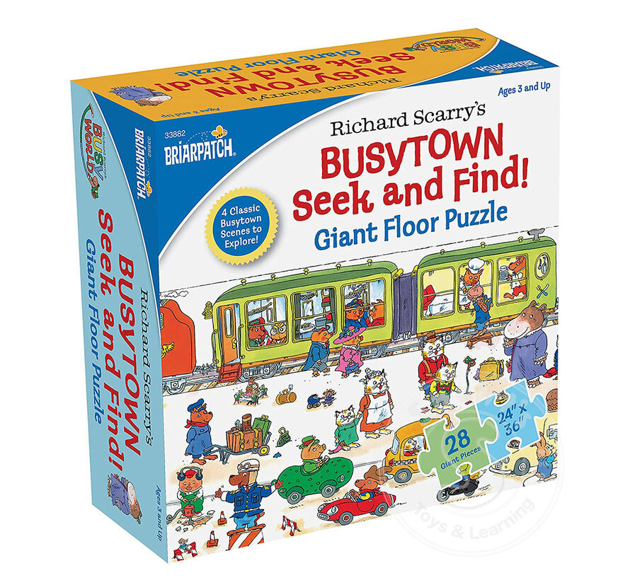 University Richard Scary's Busytown  Seek and Find Floor Puzzle 26pcs