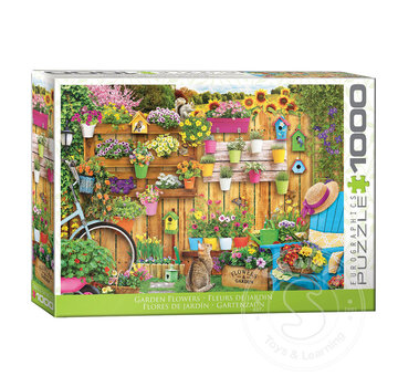 Eurographics FINAL SALE Eurographics Garden Flowers Puzzle 1000pcs