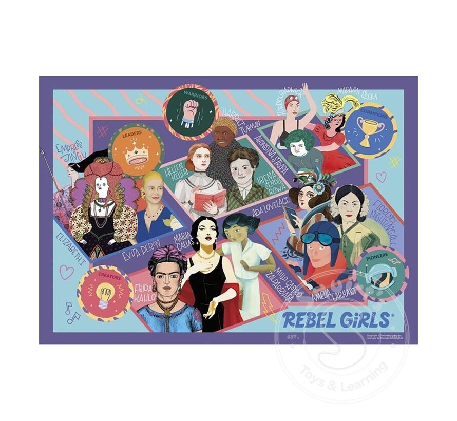 Gibsons Rebel Girls Puzzle 100pcs