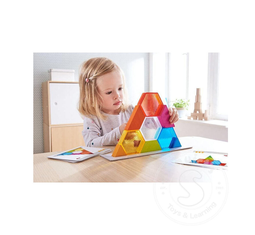Haba Stacking Game Color Crystals