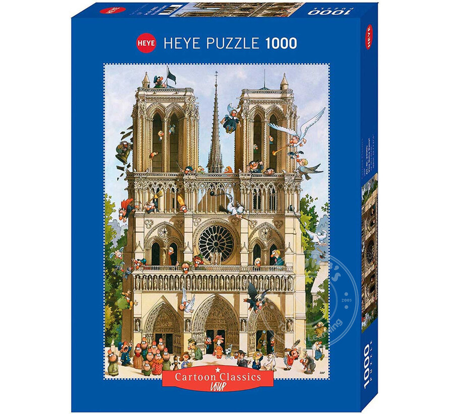 Heye Vive Notre Dame! Puzzle 1000pcs