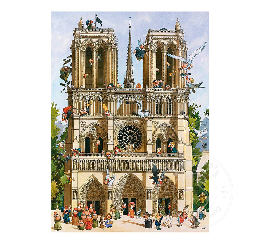 Heye Vive Notre Dame! Puzzle 1000pcs