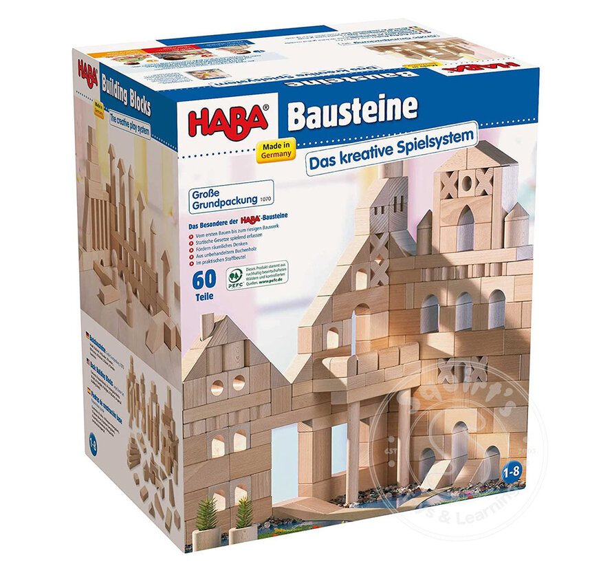 FINAL SALE - Haba 60 pc Blocks Large Starter Set