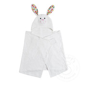 Zoocchini Bella Bunny Toddler Hooded Towel (2+)