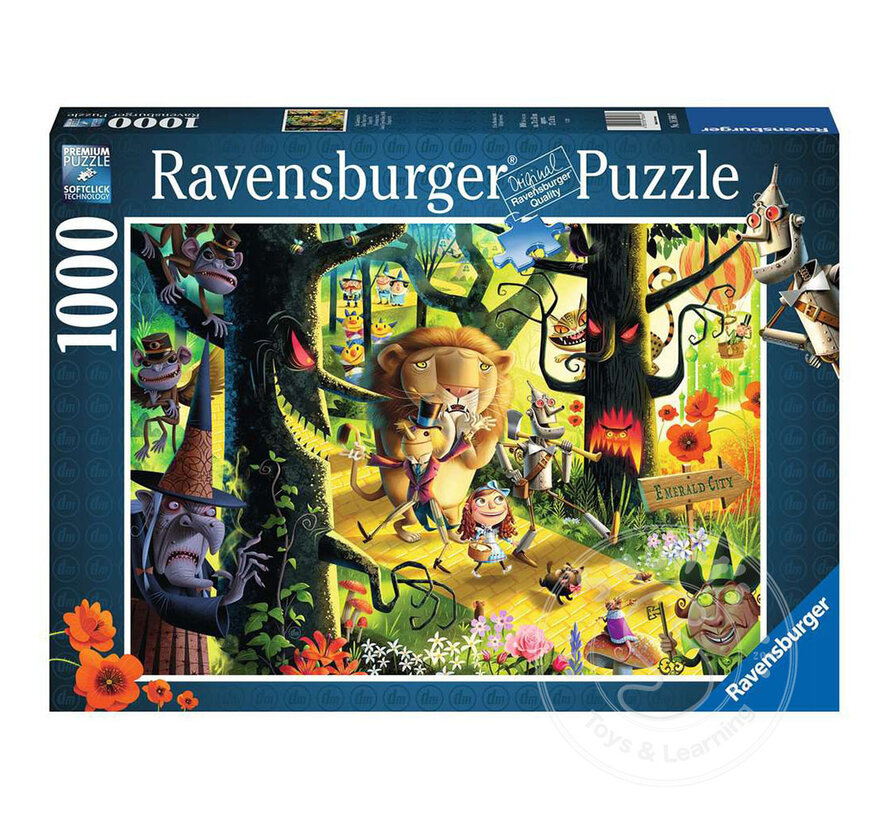 Ravensburger Lions & Tigers & Bears OH MY Puzzle 1000pcs - Retired