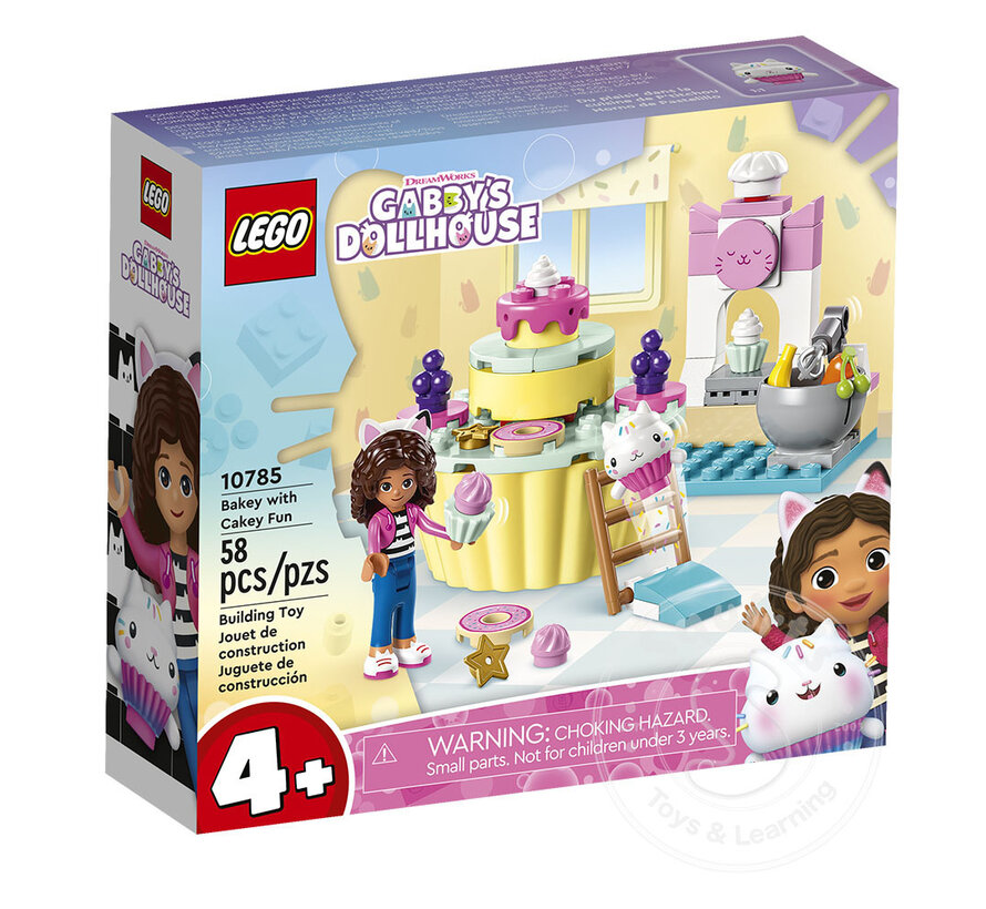 LEGO® 4+ Gabby's Dollhouse Bakey with Cakey Fun