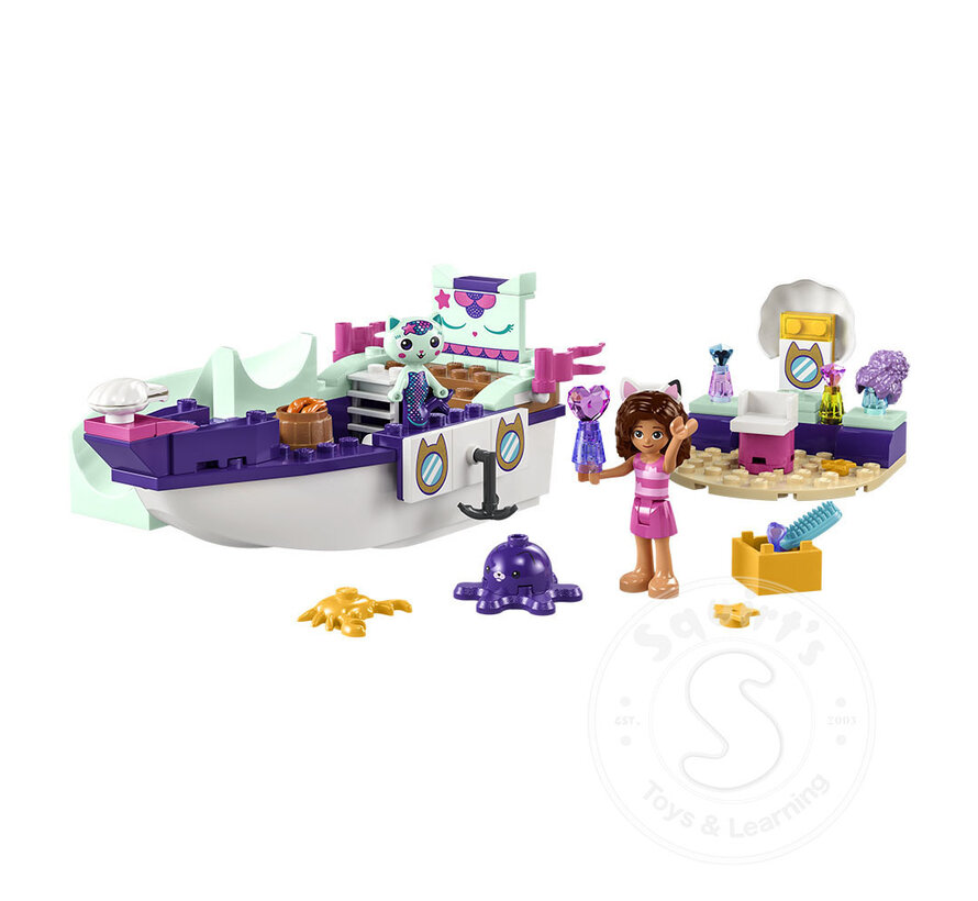 LEGO® 4+ Gabby's Dollhouse Gabby & MerCat's Ship & Spa