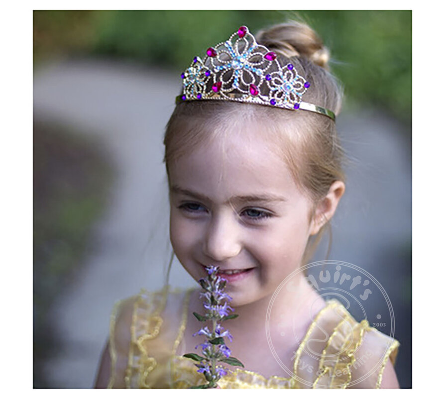 Great Pretenders Bejewelled Tiara, Gold