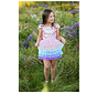 Great Pretenders Rainbow Ruffle Tutu Dress, Pink/Multi (Size 5-6)