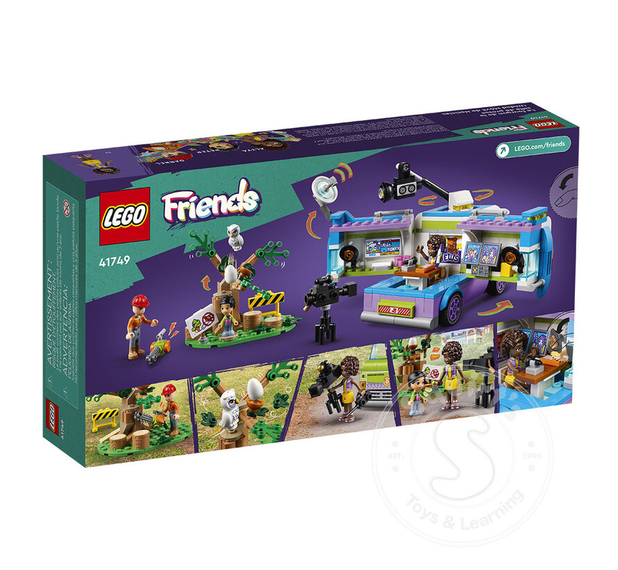 LEGO® Friends Newsroom Van