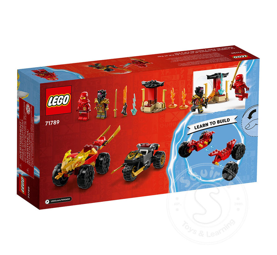 LEGO® Ninjago Kai and Ras's Car and Bike Battle