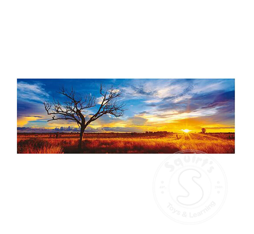 Schmidt Desert Oak at Sunset Panorama Puzzle 1000pcs