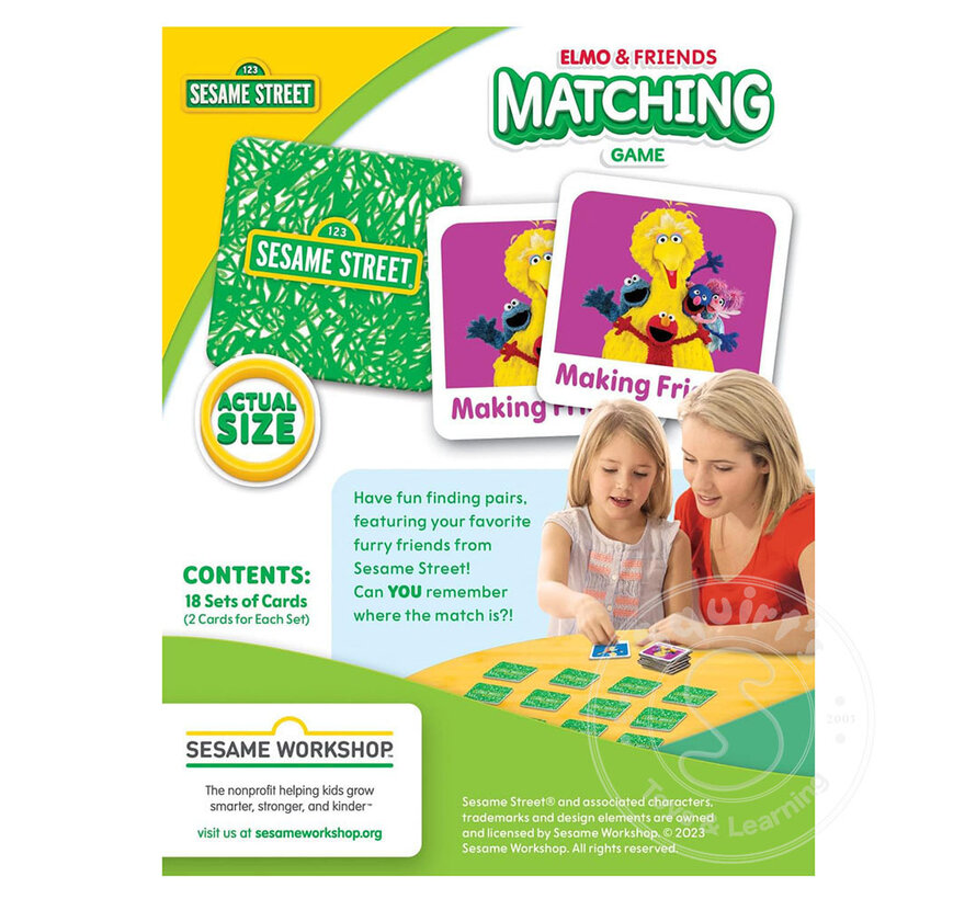 Sesame Street Matching