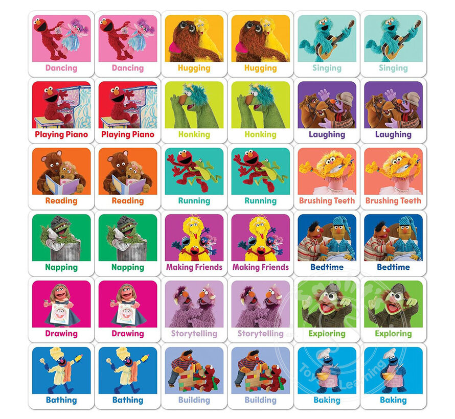 Sesame Street Matching