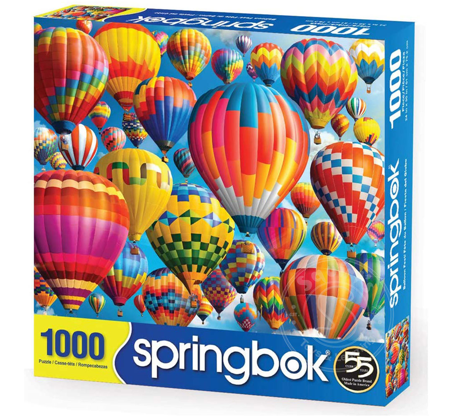 Springbok Balloon Fest Puzzle 1000pcs