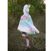 Great Pretenders Great Pretenders Rainbow Reversible Unicorn Dragon Cape (Size 5-6)