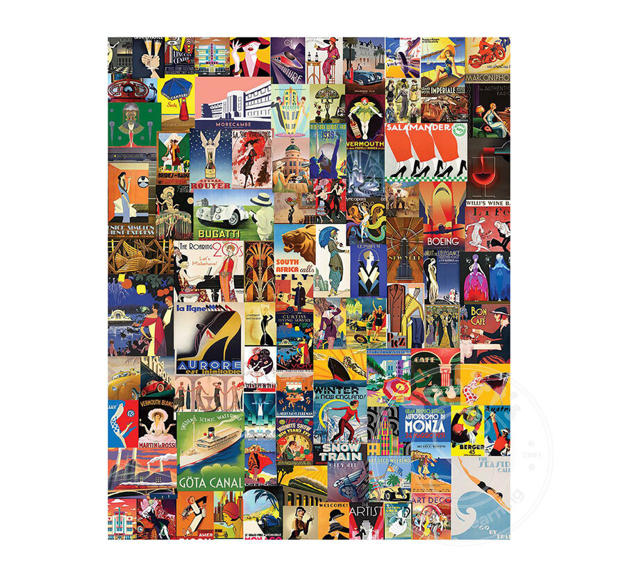 FINAL SALE Springbok Delightful Deco Puzzle 1000pcs
