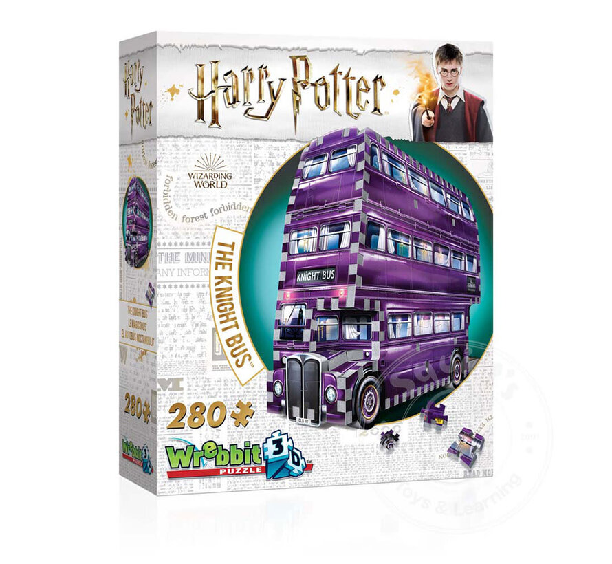 Wrebbit Harry Potter The Knight Bus Puzzle 280pcs