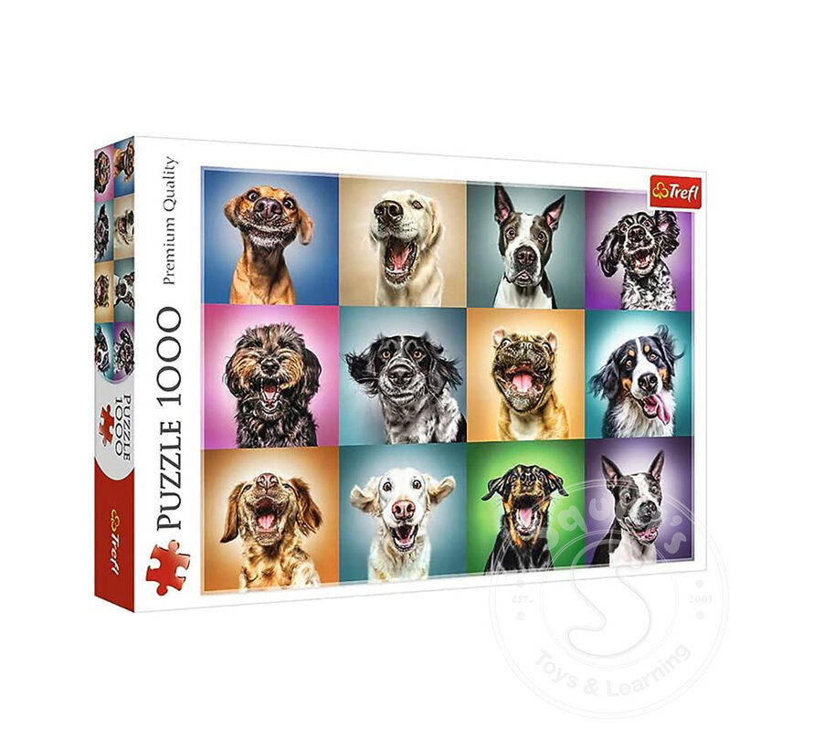 Trefl Dog Portraits Puzzle 1000pcs