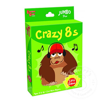 University Games Crazy 8's Card Game