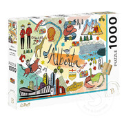Trefl/Pierre Belvedere FINAL SALE Trefl Alberta Puzzle 1000pcs