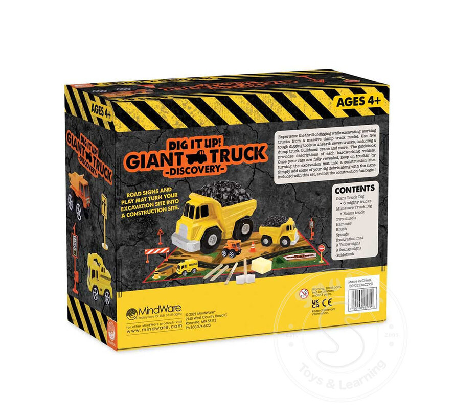 Dig It Up! Discovery kit - Giant Truck
