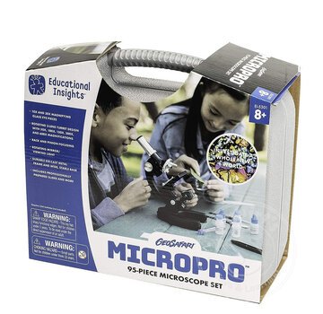 Educational Insights GeoSafari MicroPro 95pc Microscope Set