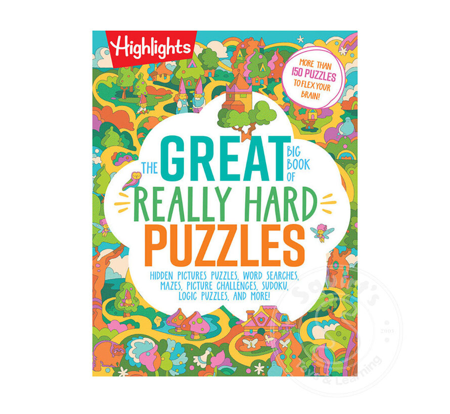 Highlights The Great Big Book of Really Hard Puzzles