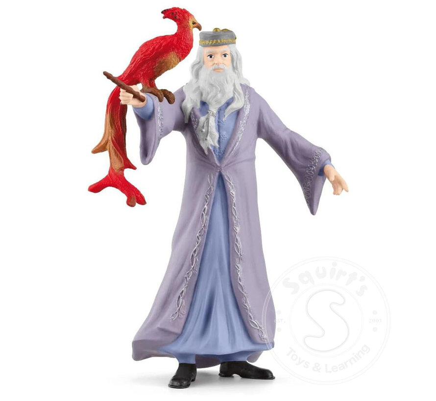 FINAL SALE Schleich Wizarding World Dumbledore and Fawkes