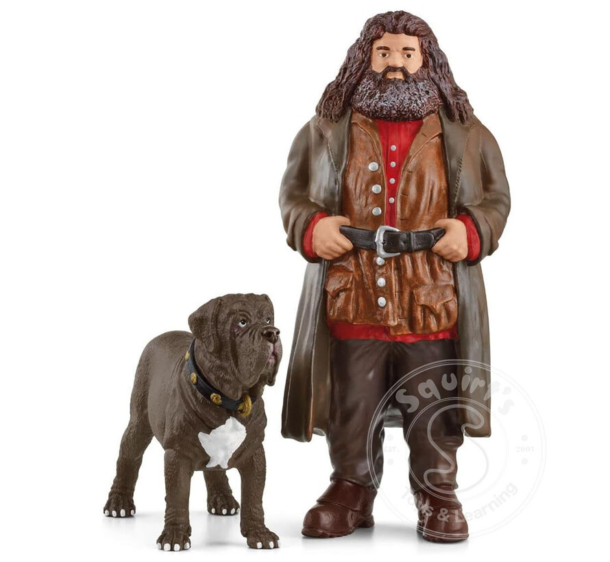 Schleich Wizarding World Hagrid and Fang