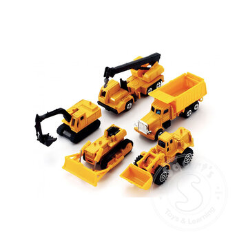 Welly Construction-5pc. City Team Gift Set