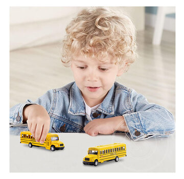 Pull Back School Bus