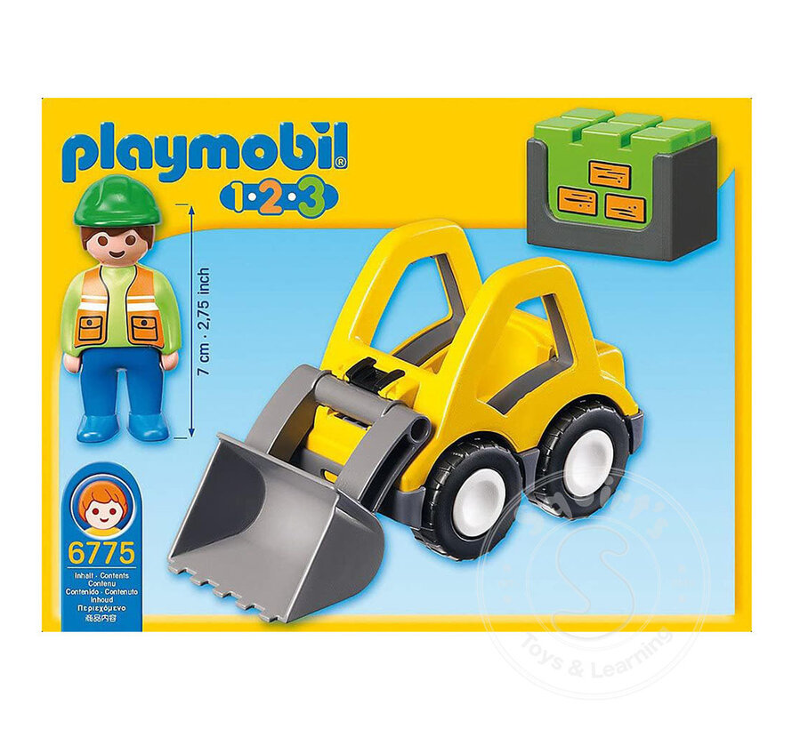 Final Sale: Playmobil 123 Excavator RETIRED