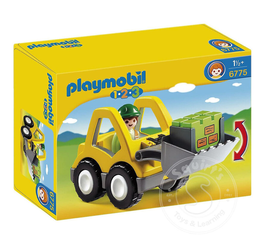 Playmobil 123 Excavator RETIRED