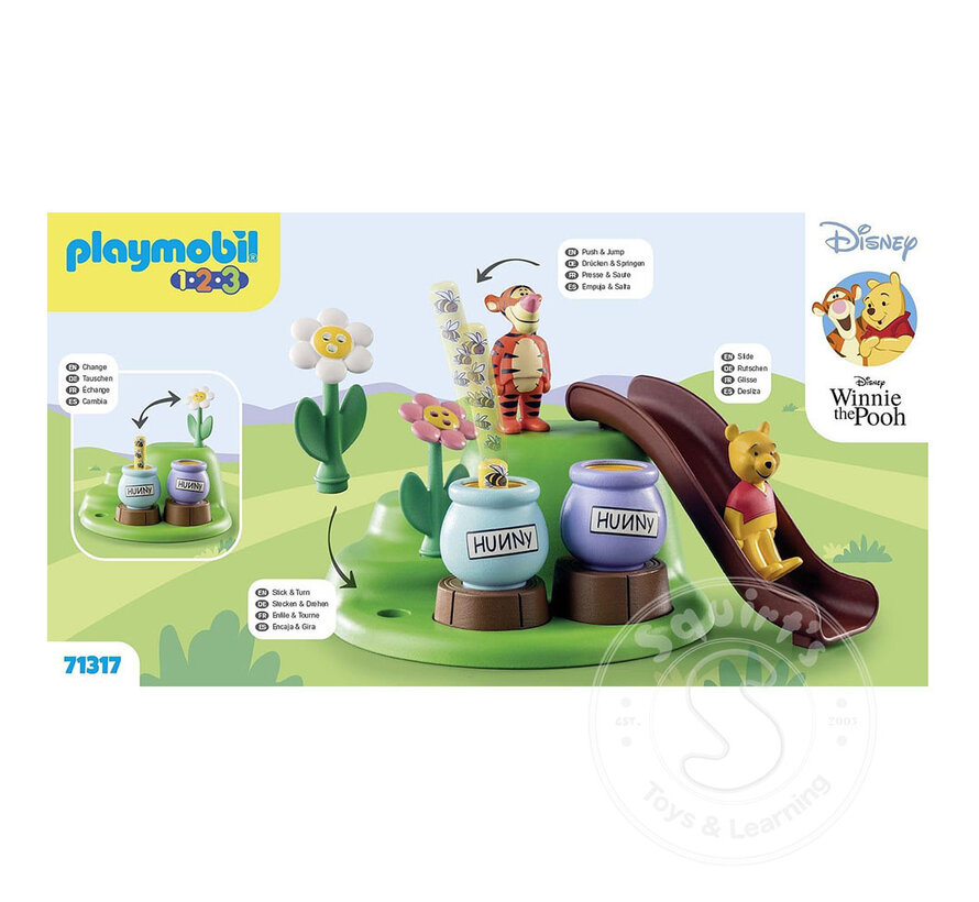 Playmobil 123 Disney: Winnie's & Tigger's Bee Garden