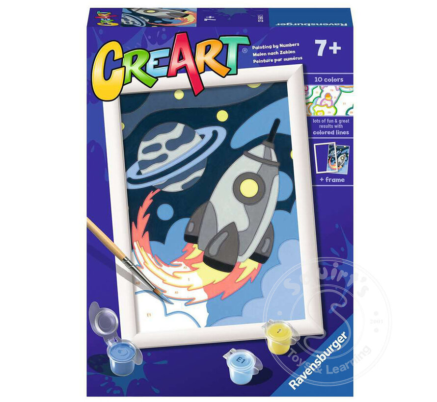 CreArt Paint by Numbers - Space Explorer