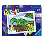 CreArt Paint by Numbers - Roaming Dinosaur