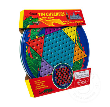 Schylling Classic Tin Chinese Checkers