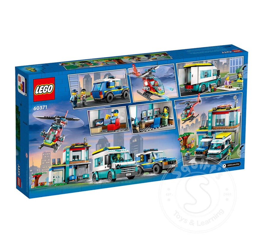 LEGO® City Emergency Vehicles HQ RETIRED