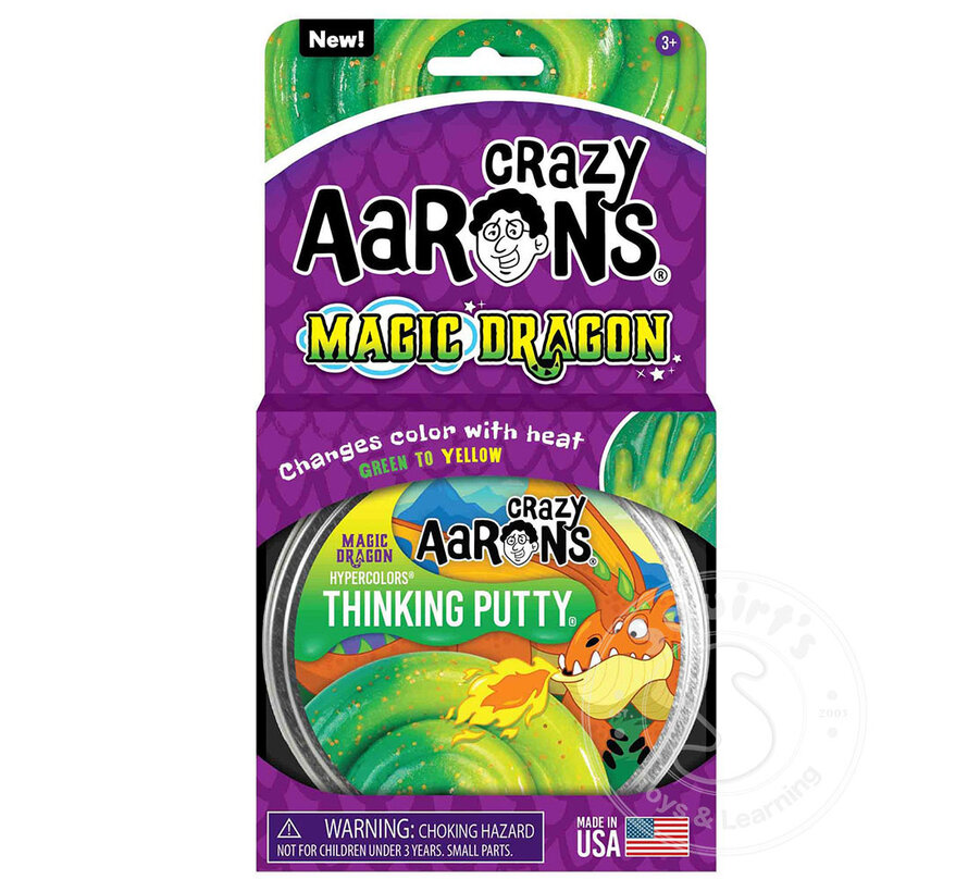 Crazy Aaron's Hypercolor Magic Dragon Thinking Putty