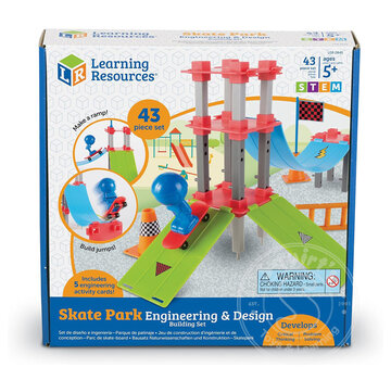 Learning Resources Skatepark Engineering & Design Building Set