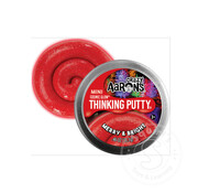 Crazy Aaron's Crazy Aaron's Mini Holiday Cosmic Glow Merry & Bright Thinking Putty