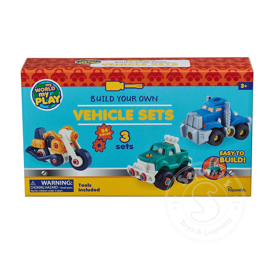 My World My Play Build Your Own Vehicle Set