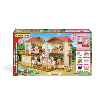 Calico Critters Calico Critters Red Roof Country Home Gift Set