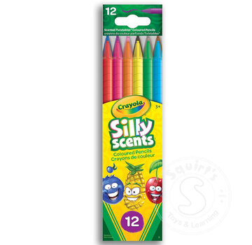 Crayola Crayola Silly Scents - Twistables Coloured Pencils - 12 ct