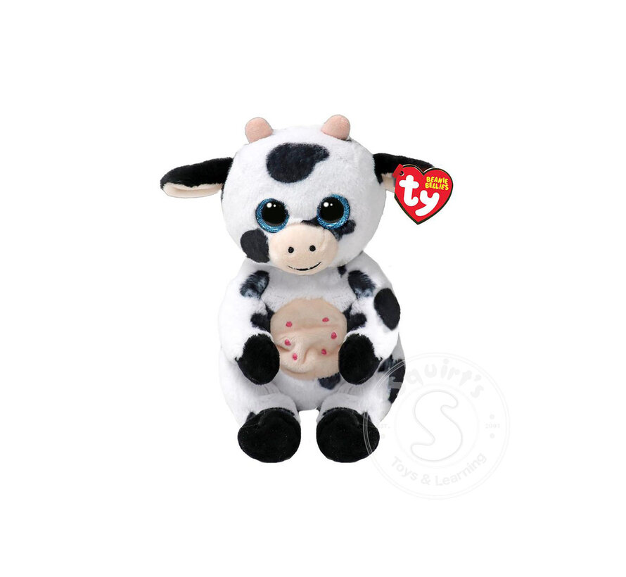 TY Beanie Bellies Herdly Cow Reg