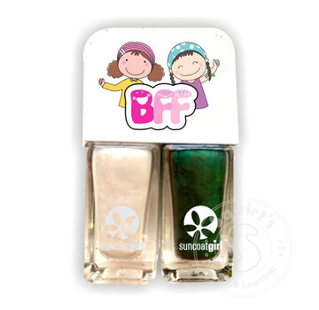 Suncoat FINAL SALE: Suncoat Girl BFF Duo Peelable Polish Set: Evergreen