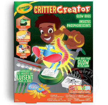 Crayola Crayola STEAM Critter Creator, Glow Bugs