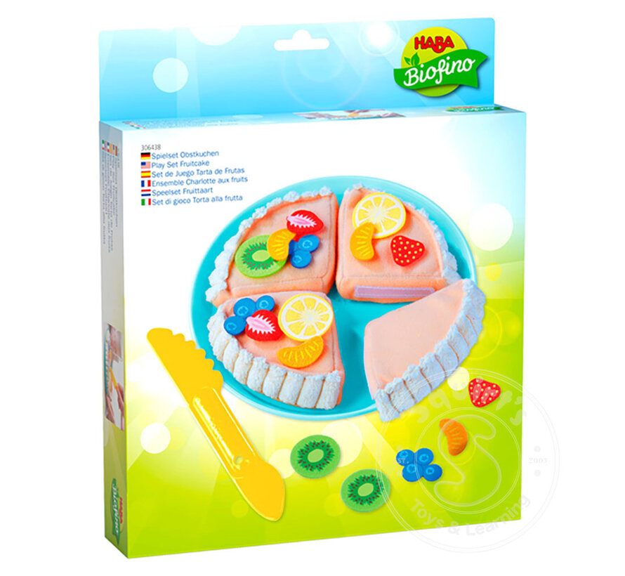 FINAL SALE Haba Play Set Fruitcake
